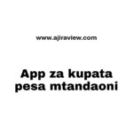 App za kupata pesa mtandaoni