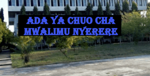 Ada Ya Chuo Cha Mwalimu Nyerere 2023/2024 Updated