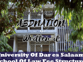 University Of Dar es Salaam School Of Law Fee Structure 2023/2024 Updated