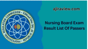 2023 NLE results | Nursing Board Exam Result List Of Passers Updated