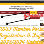 NSSF Member Portal Registration & Login 2023/2024 Updated