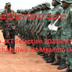 Mgambo JKT Selection 2023/24 Form Six | Waliochaguliwa Jkt Mgambo Updated