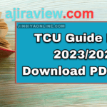 TCU Guide Book 2023/2024: Download the PDF Now! UPDATED