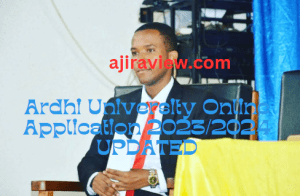 Ardhi University Online Application 2023/2024 UPDATED