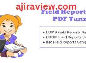 Mfano Wa Field Report | Field Report Sample PDF Tanzania UPDATED