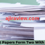 NECTA Past Papers Form Two With Answers Pdf Download 2023/24 UPDATED