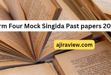Form Four Mock Singida Past papers 2022
